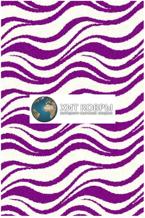 Российский ковер прямоугольный Comfort шегги s609 кремовый purpul