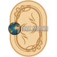 Российский ковер  овальный Olympos a704 кремовый