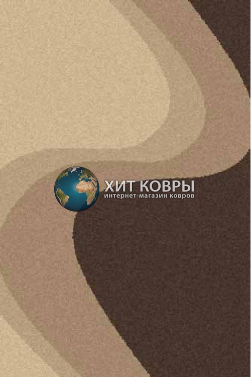 Российский ковер прямоугольный Platinum t616 бежевый коричневый
