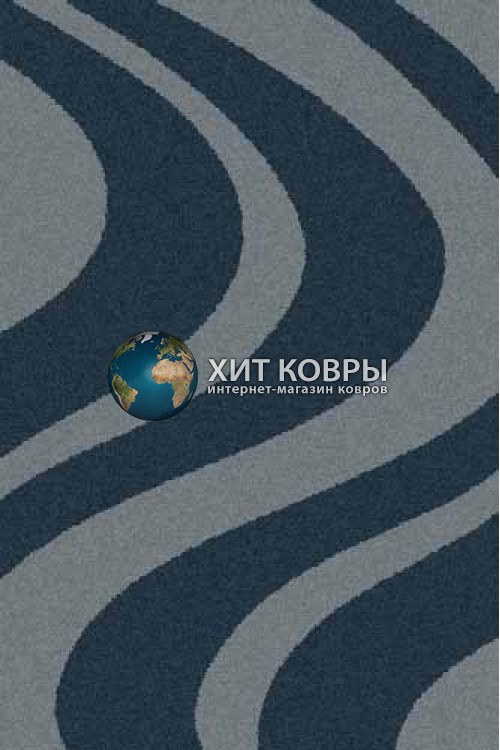 Российский ковер прямоугольный Platinum t617 морской волны