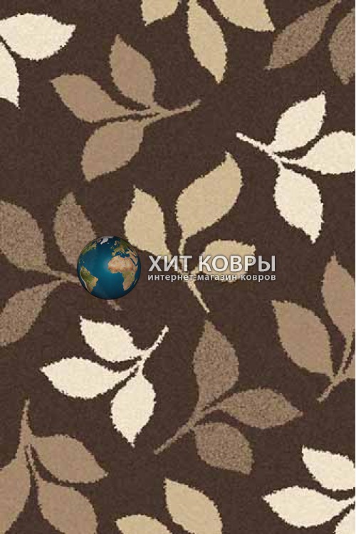 Российский ковер прямоугольный Platinum t631 коричневый