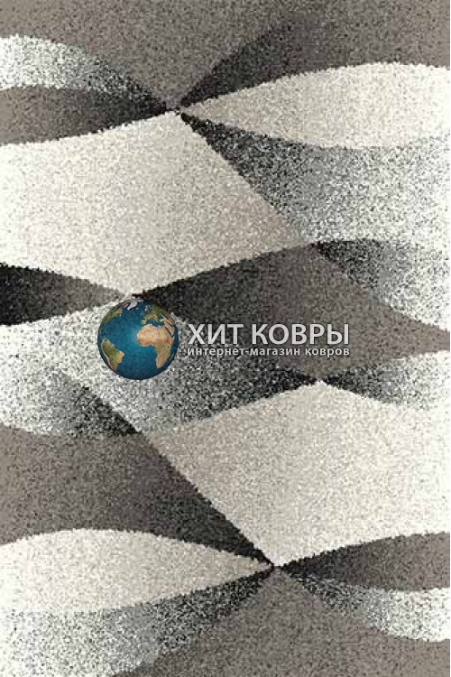Российский ковер прямоугольный Platinum t636 серый