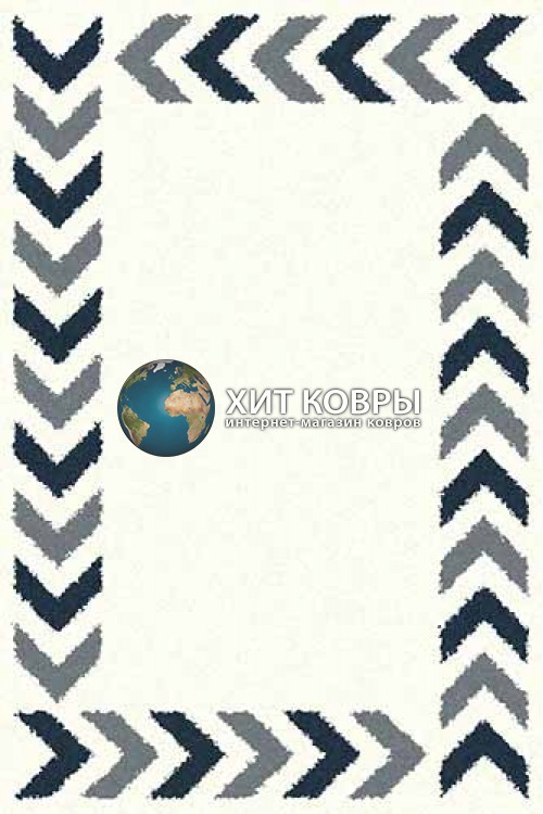 Российский ковер прямоугольный Platinum t638 natural голубой