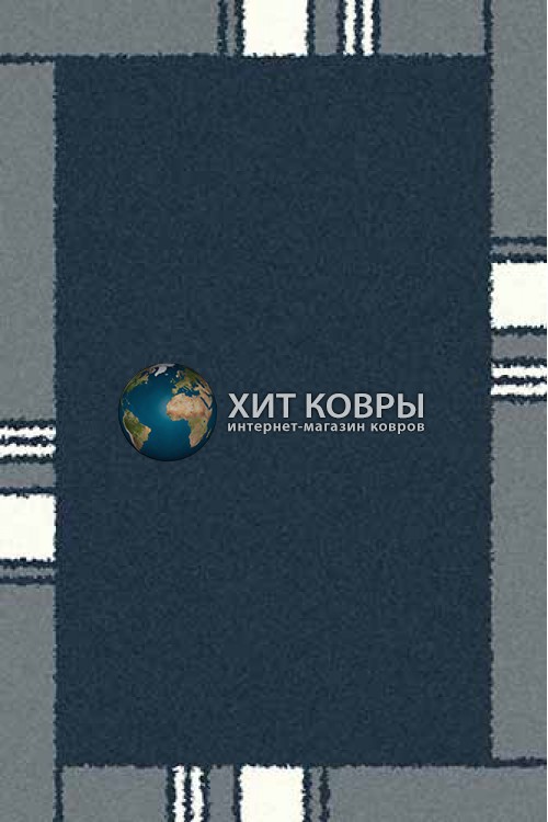 Российский ковер прямоугольный Platinum t640 бирюзовый