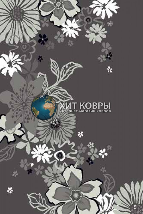 Российский ковер прямоугольный серебро d116 d
